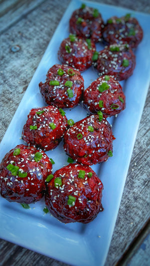 Wagyu Korean Meatballs
