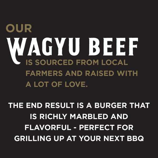 1/3 Wagyu Beef Burger Patties | Fellers Ranch® Midwest's Finest Wagyu | USDA Certified | Conger, MN