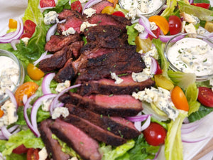 Our Wagyu Steak Sirloin is perfect for this week's steak salad. Pick it up inside of our Wagyu griller bundle on sale with free local delivery. 