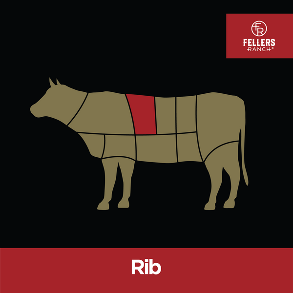 12 oz Premium Wagyu Ribeye Steak | Fellers Ranch® | BMS Score of 6-10 | Minnesota's Finest Wagyu