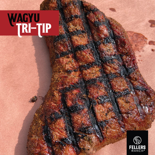 $75 Special! Wagyu Tri-Tip Roast | Fellers Ranch® | 2.0 + LB | BMS Score of 6 - 10 |  Minnesota's Finest Wagyu | Conger, MN