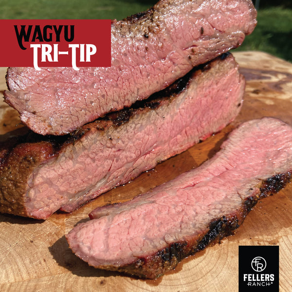 Cooked Wagyu Tri-Tip from Fellers Ranch | USDA Certified | BMS of 6+