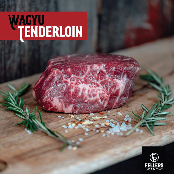Wagyu Filet from Fellers Ranch is a BMS of 6+ or better - try Minnesota's Finest Wagyu today